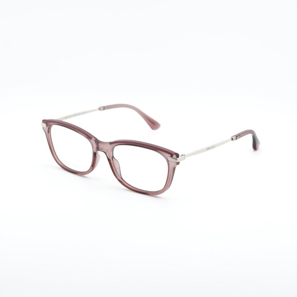 Jimmy Choo JC248 0S5R 00 Eyeglasses Burgundy/Gold 53mm Rectangle Frame - Picture 8 of 10